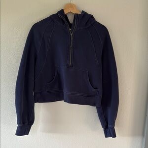lululemon Navy Scuba Half-Zip XS/S